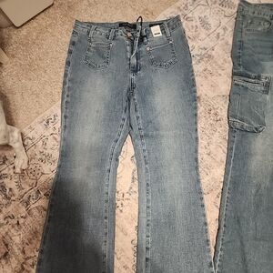 NWT Judy Blue Denim Medium Blue Jeans Bootcut Size 7/28